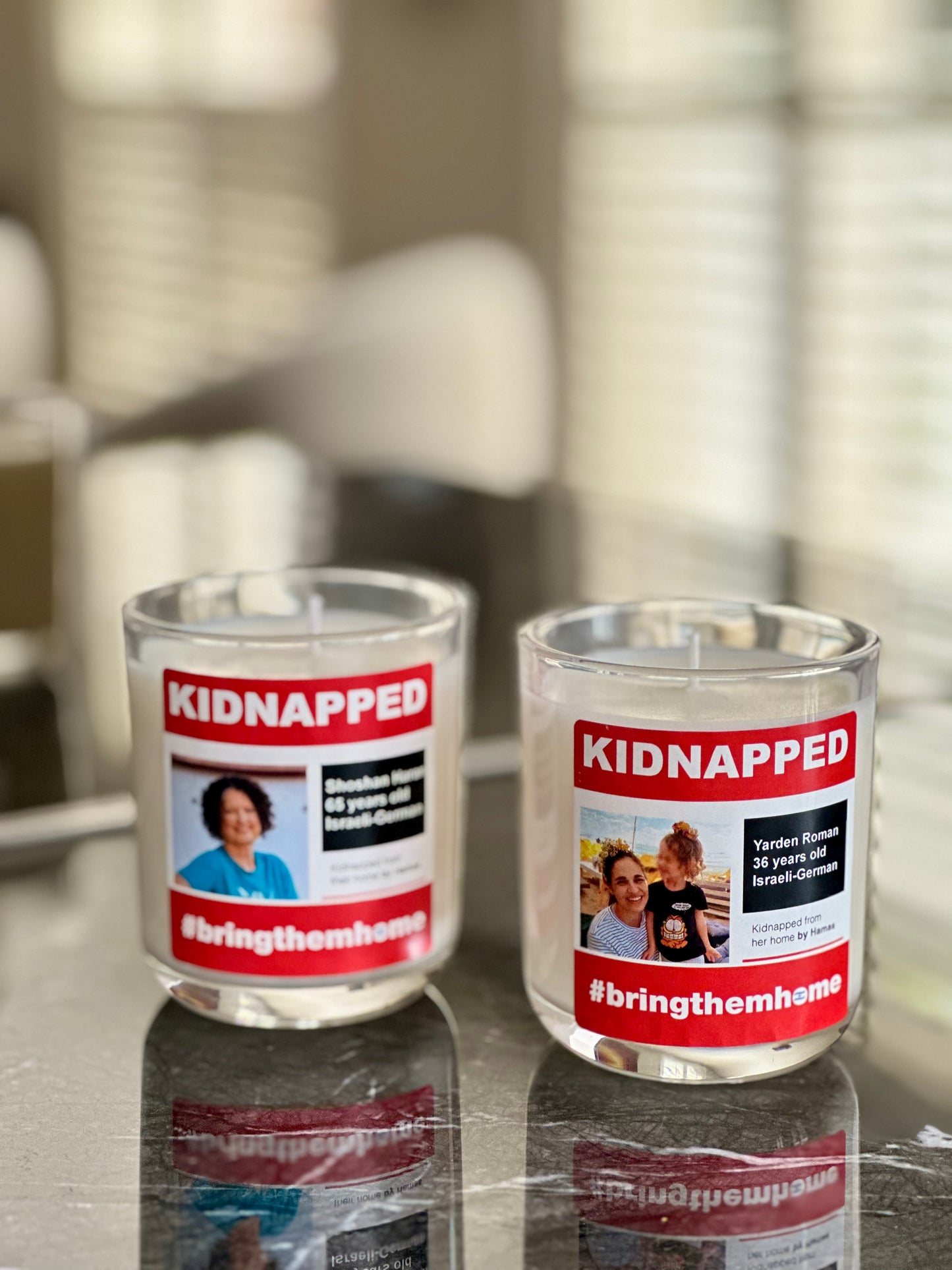 Light Up With Hope - Bring them Home Now (Citronella)
